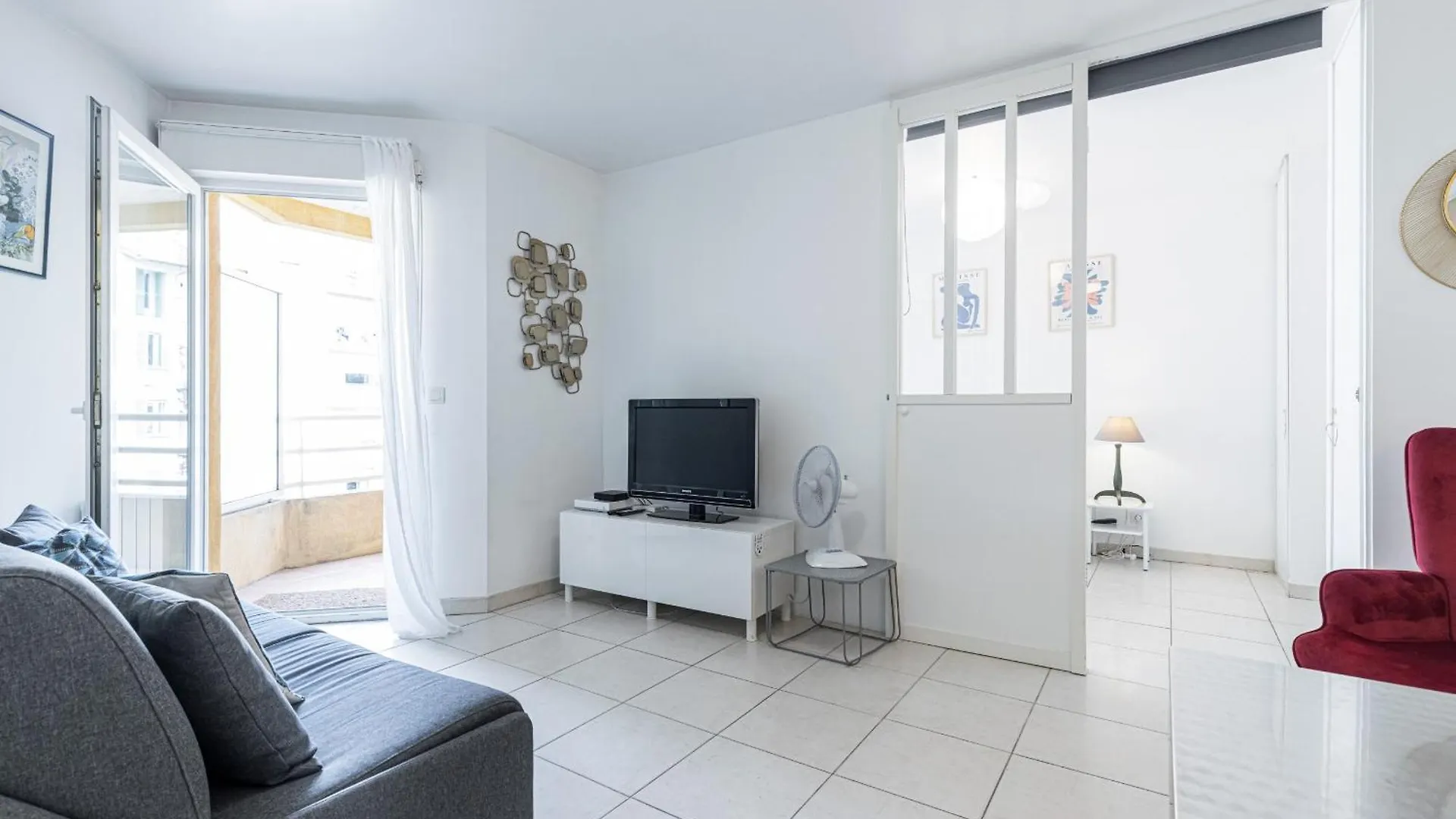 Quiet 1 Bdr Port! Close Place Du Pin Garibaldi Nice 0*,  Fransa